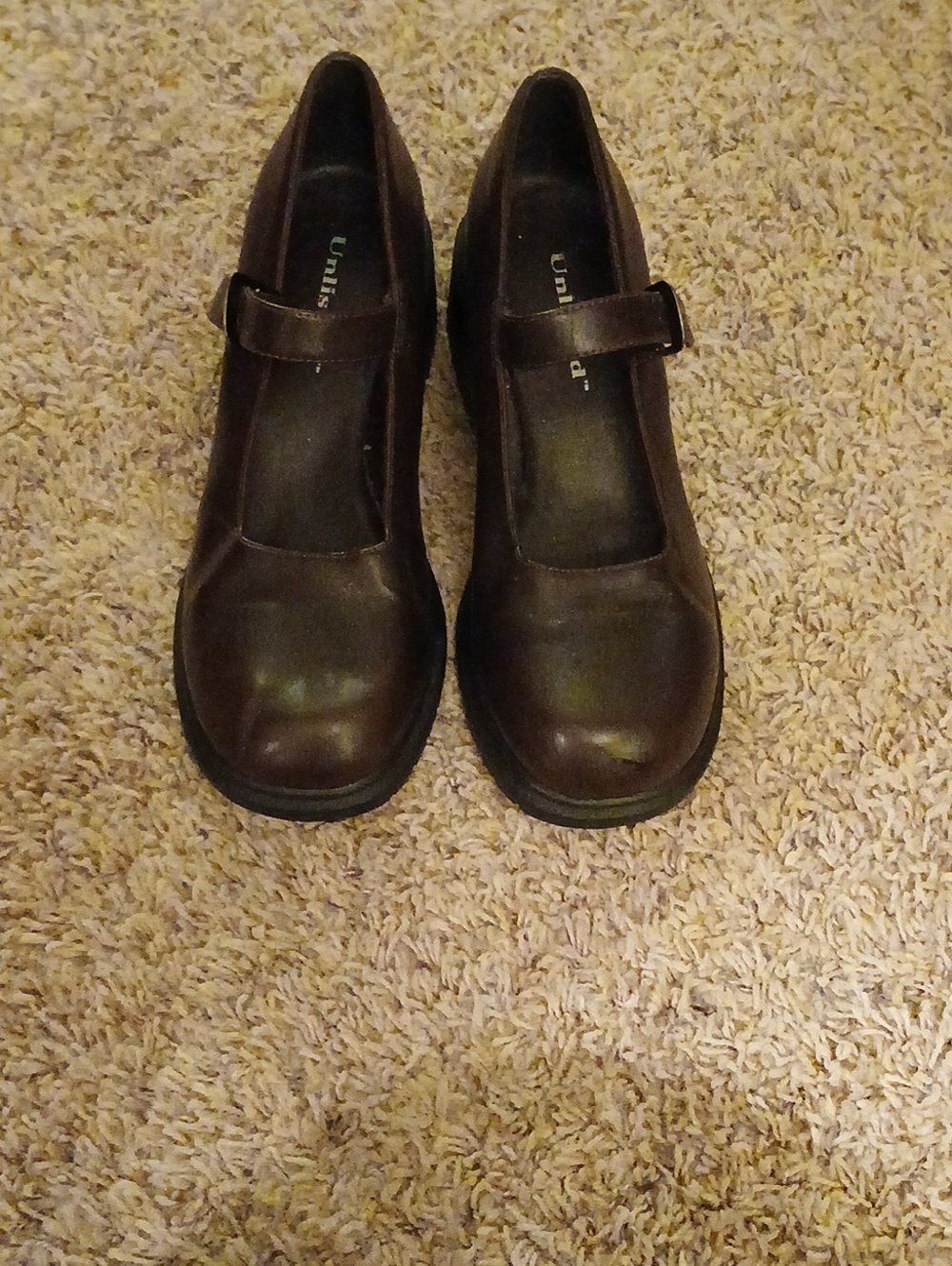 Unlisted Chocolate Brown Mary Jane Dress Shoes